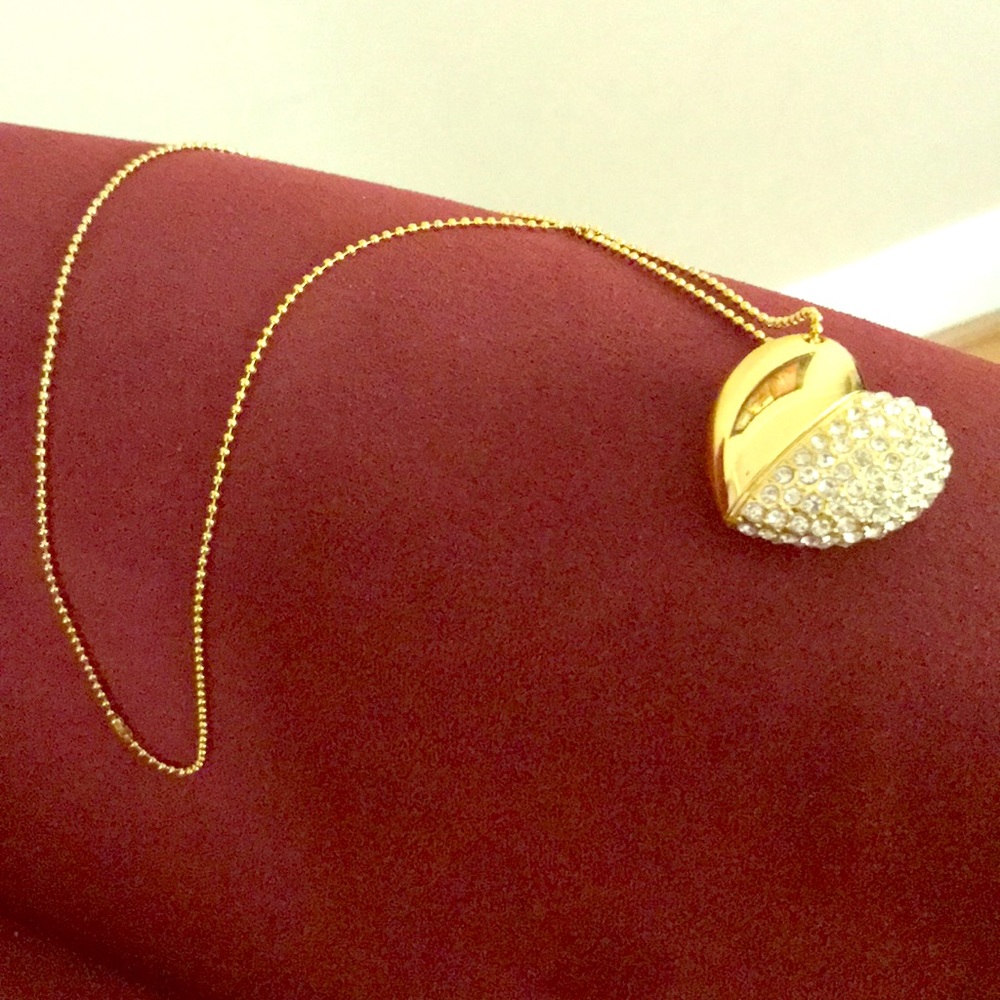 Heart shaped 64 GB USB Necklace